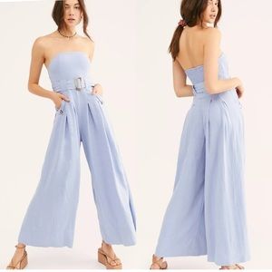 Free People Lucia Lavender Jumpsuit